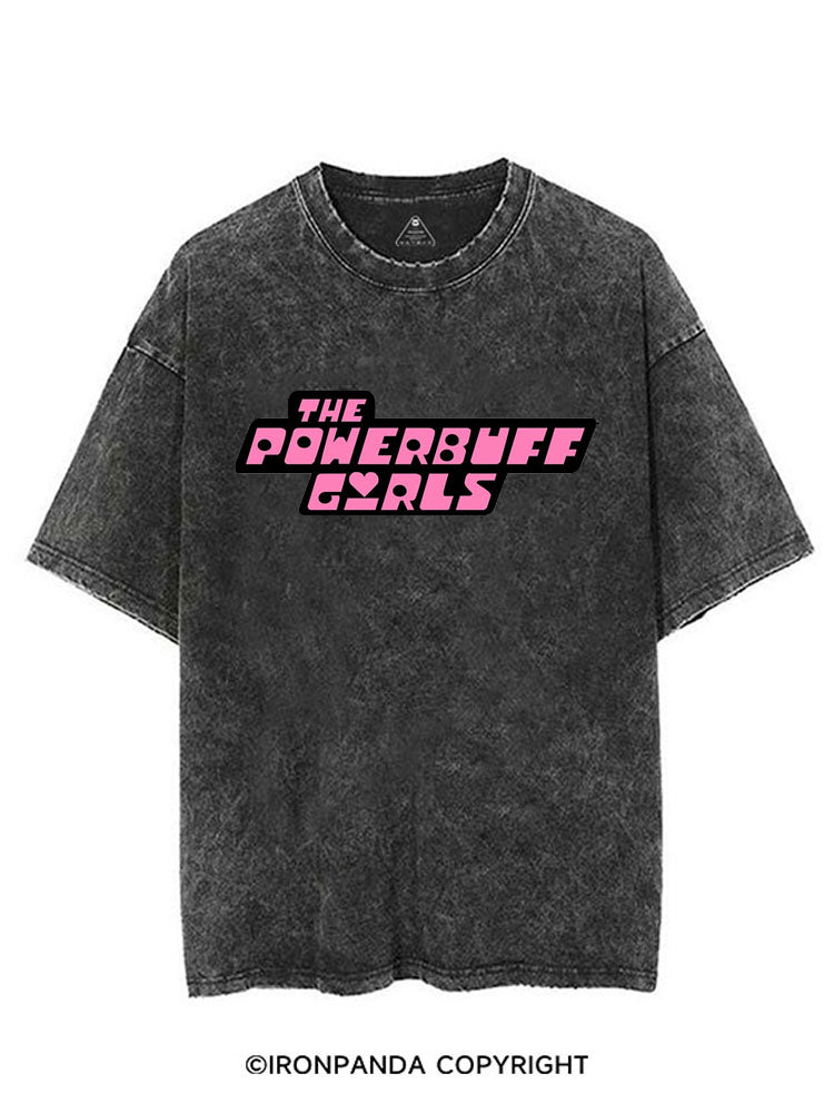 THE POWERBUFF GIRLS VINTAGE GYM SHIRT