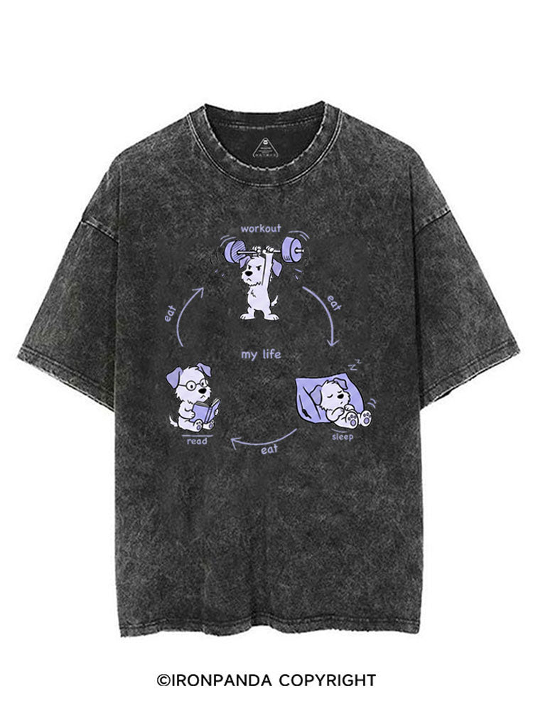 MY LIFE VINTAGE GYM SHIRT