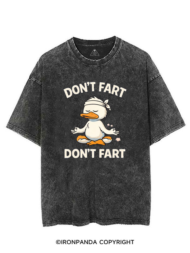 DON'T FART VINTAGE GYM SHIRT
