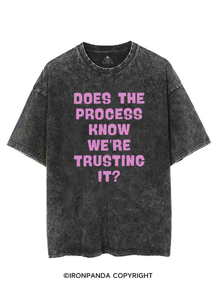 DOES THE PROCESS KNOW WE'RE TRUSTING IT? VINTAGE GYM SHIRT