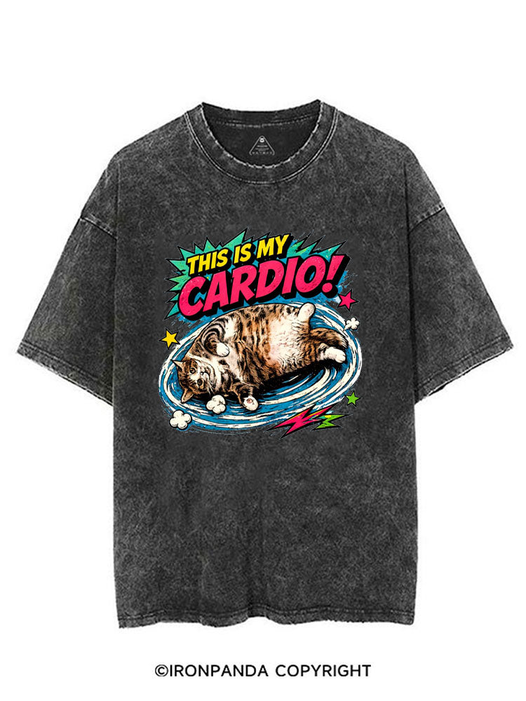 THIS IS MY CARDIO! VINTAGE GYM SHIRT
