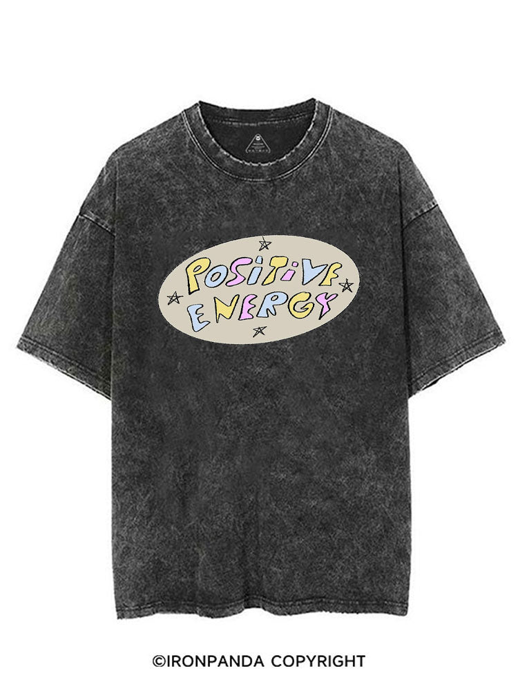 POSITIVE ENERGY VINTAGE GYM SHIRT