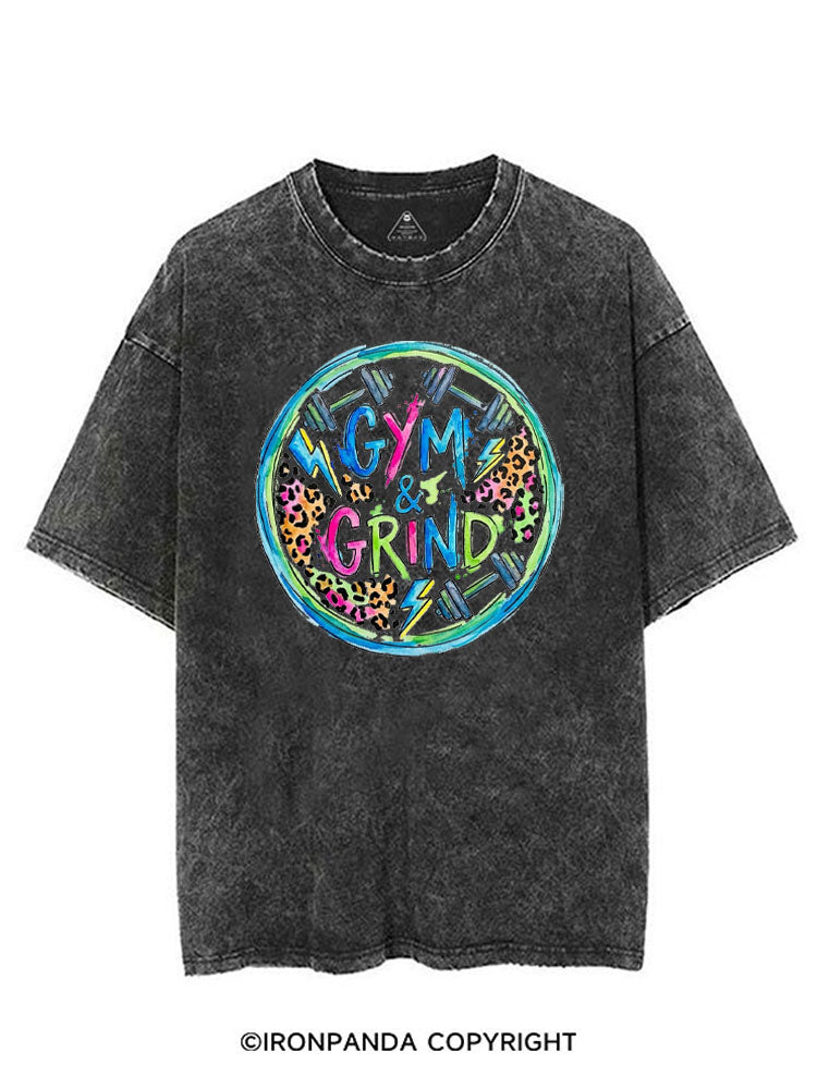 GYM & GRIND VINTAGE GYM SHIRT