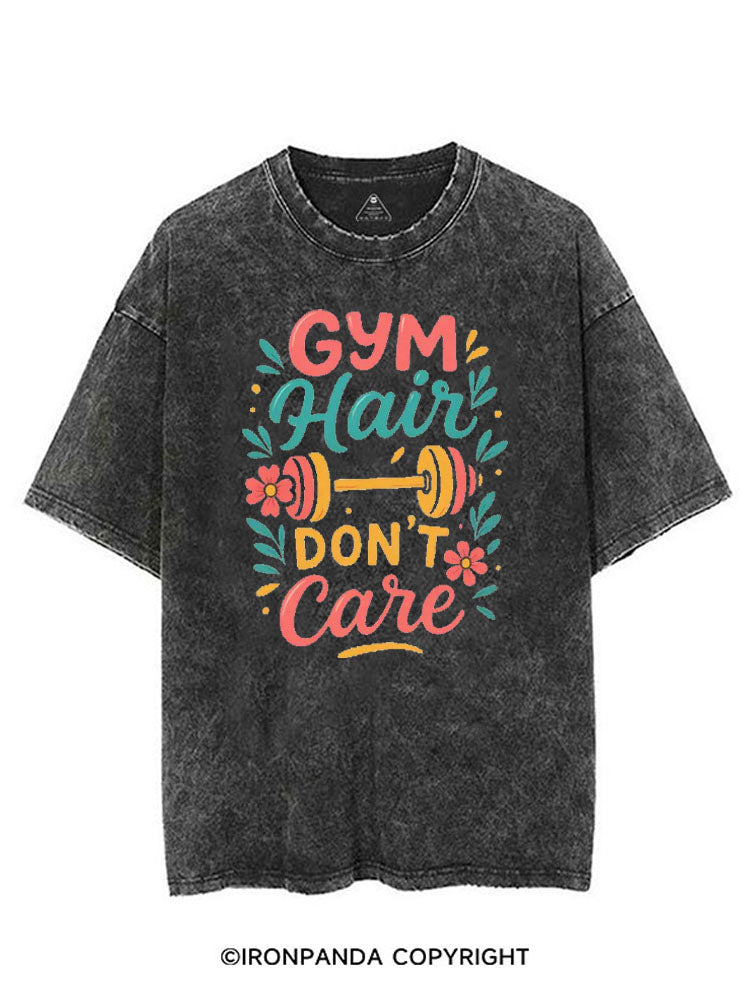 GYM HAIR DON'T CARE VINTAGE GYM SHIRT