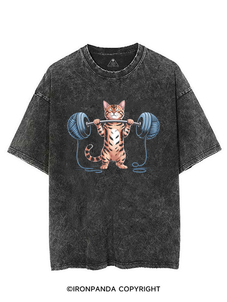YARN LIFTER VINTAGE GYM SHIRT