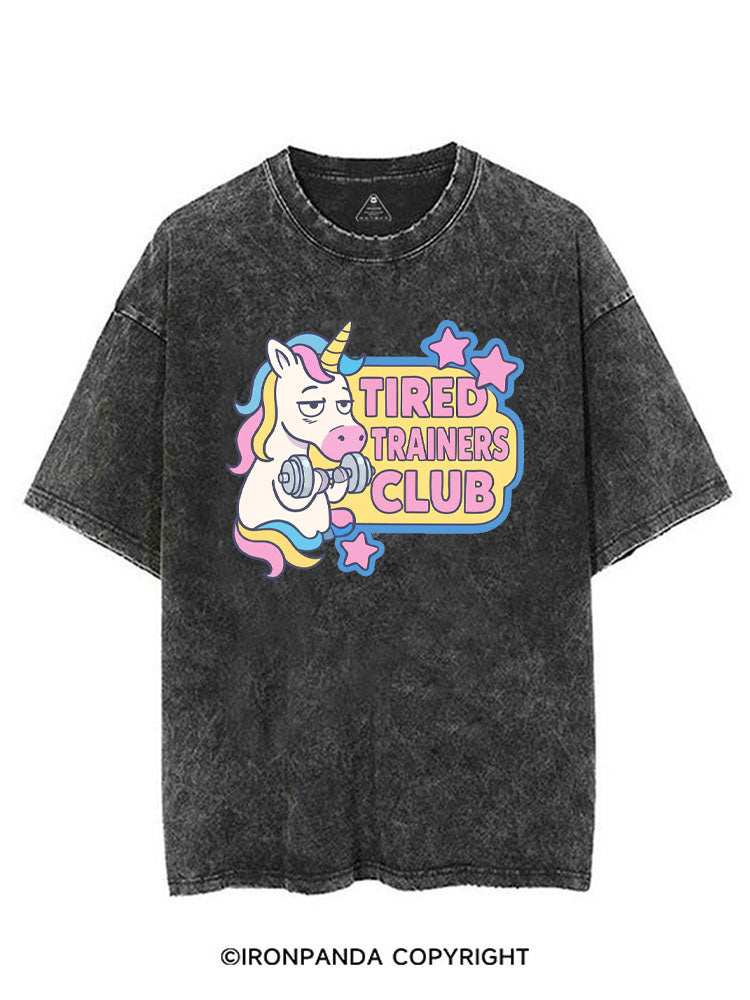 TIRED TRAINERS CLUB VINTAGE GYM SHIRT
