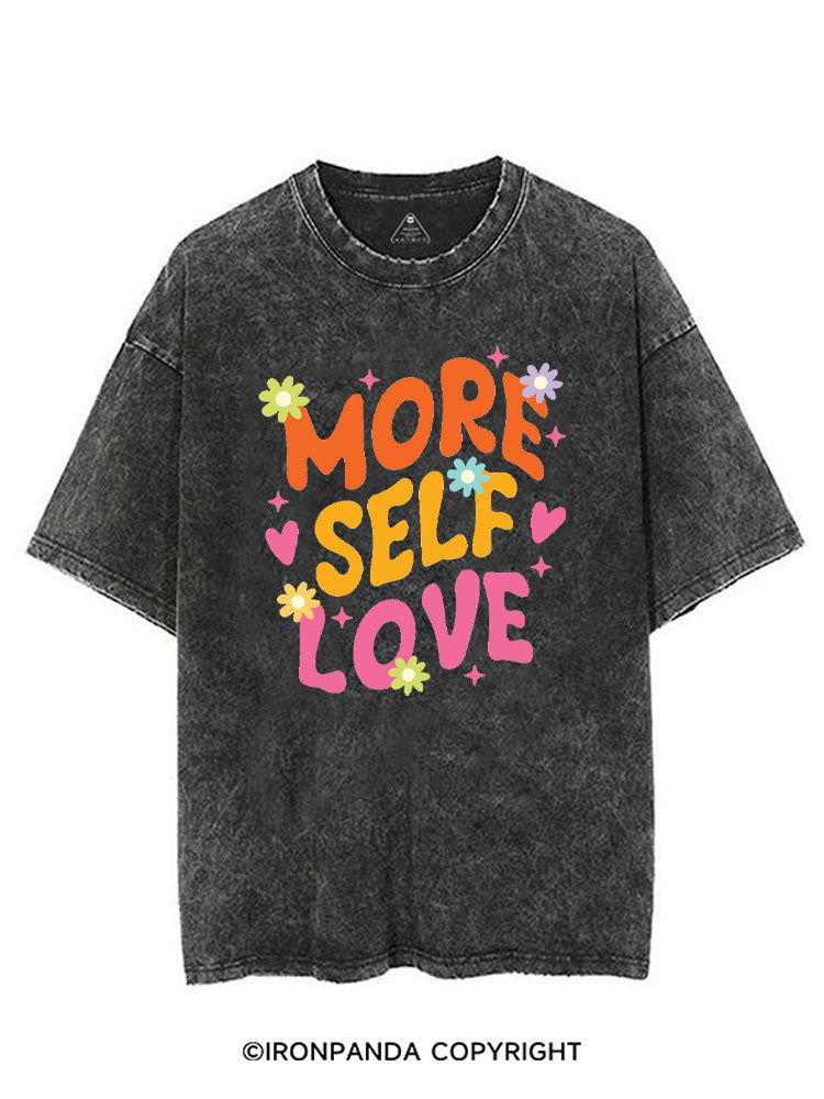 MORE SELF LOVE VINTAGE GYM SHIRT