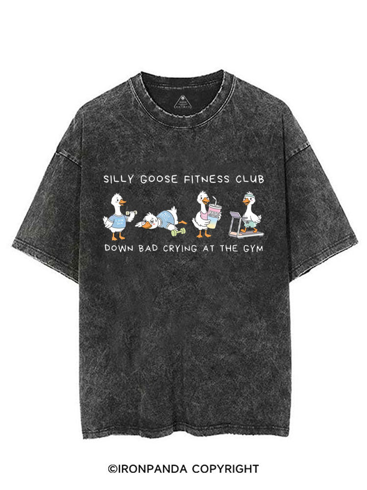 SILLY GOOSE FITNESS CLUB VINTAGE GYM SHIRT