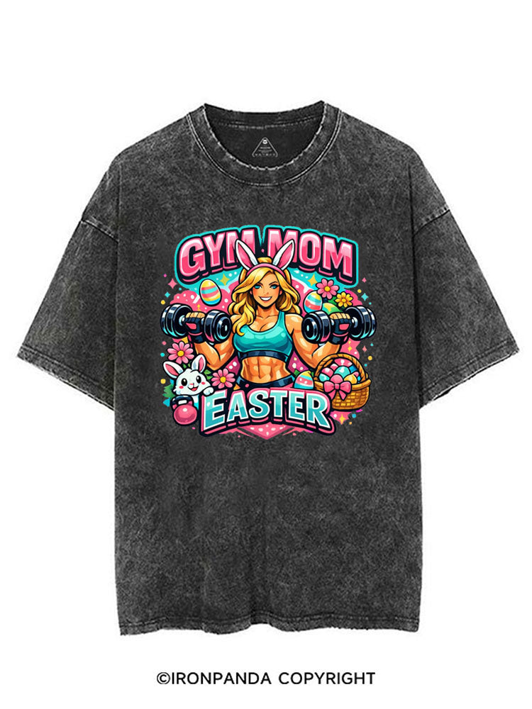 GYM MOM EASTER VINTAGE GYM SHIRT