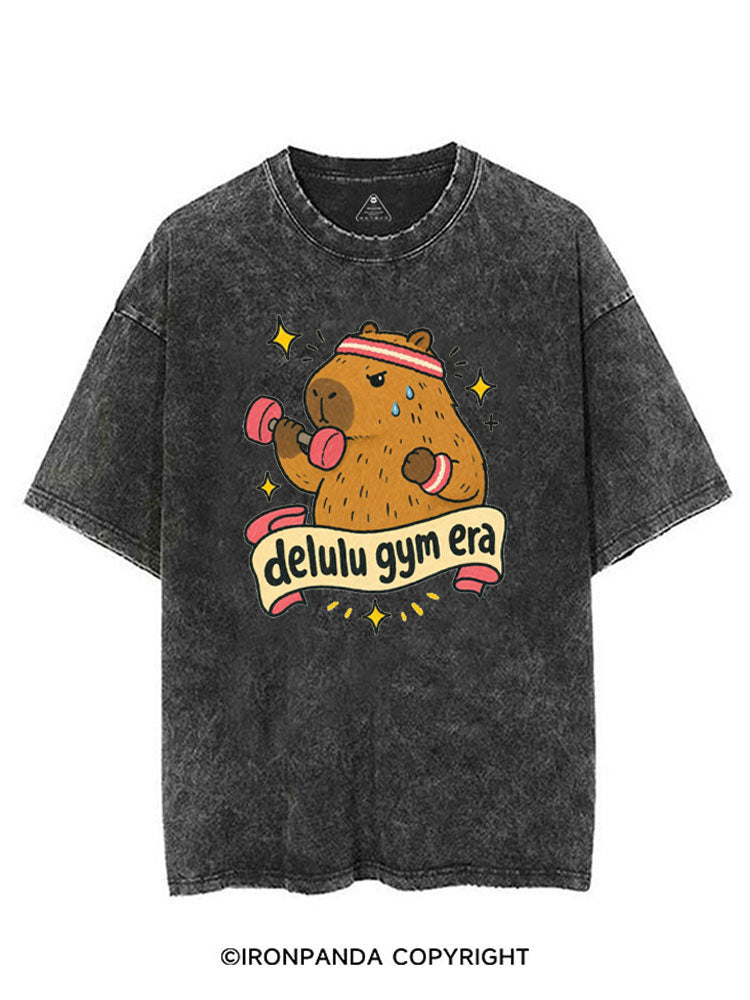 DELULU GYM ERA VINTAGE GYM SHIRT