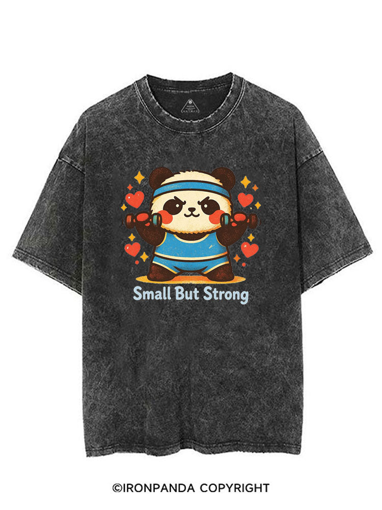 SMALL BUT STRONG VINTAGE GYM SHIRT