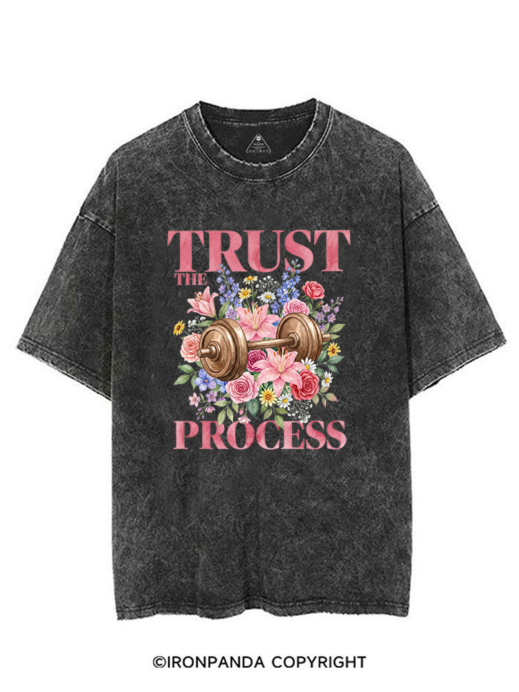 TRUST THE PROCESS VINTAGE GYM SHIRT