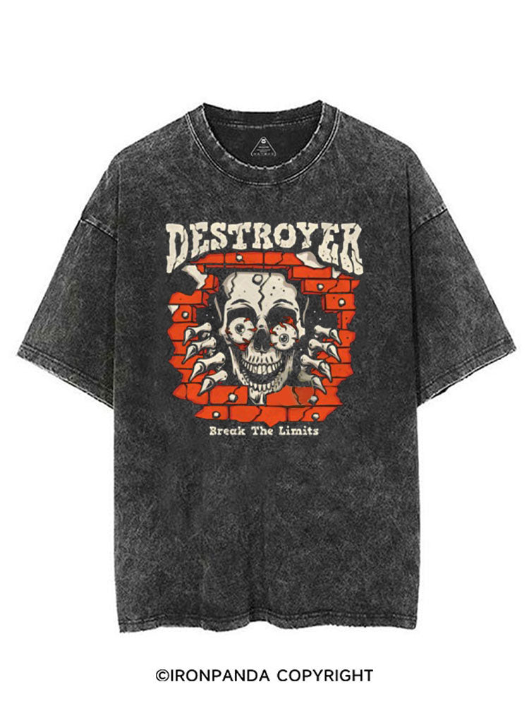 DESTROYER BREAK THE LIMITS VINTAGE GYM SHIRT