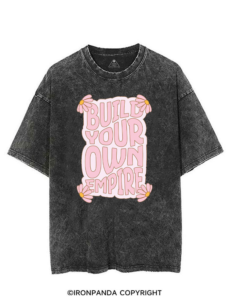BUILD YOUR OWN EMPIRE VINTAGE GYM SHIRT