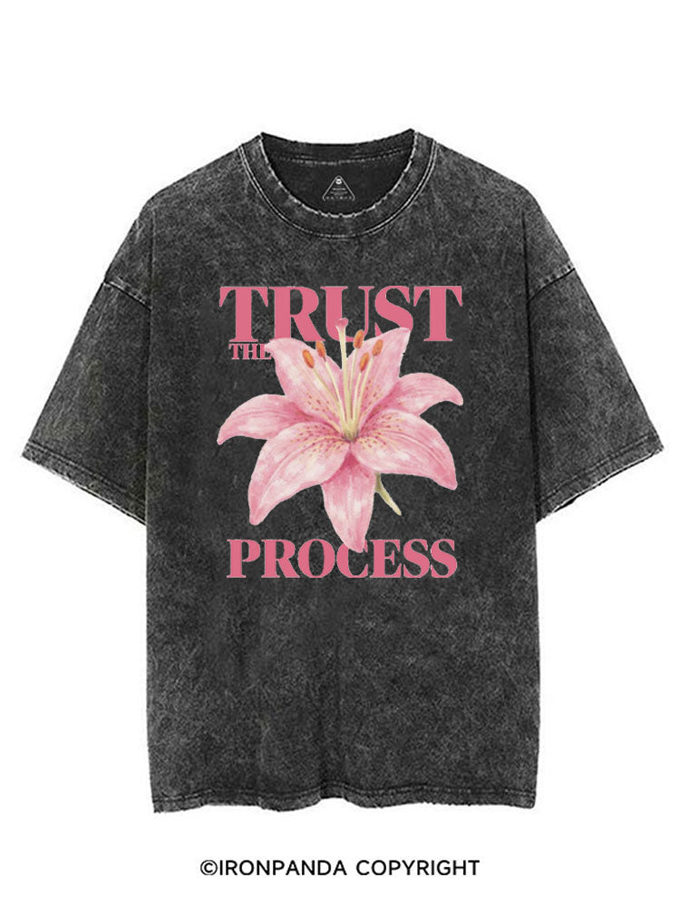 TRUST THE PROCESS VINTAGE GYM SHIRT