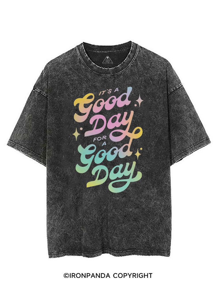 IT'S A GOOD DAY FOR A GOOD DAY VINTAGE GYM SHIRT