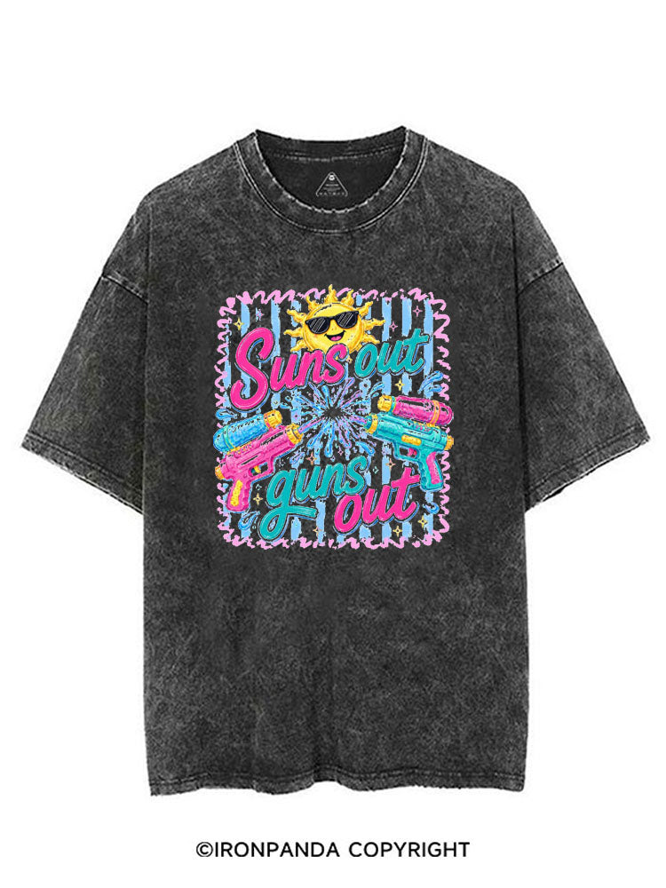 SUNS OUT GUNS OUT VINTAGE GYM SHIRT