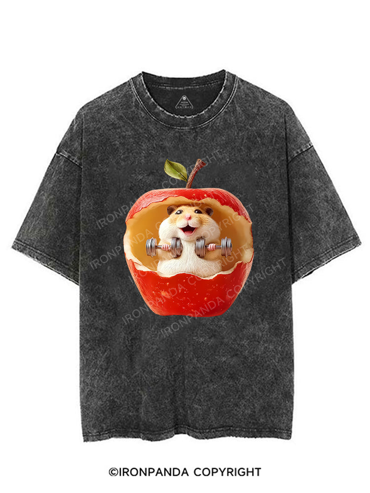 BITE INTO FITNESS VINTAGE GYM SHIRT