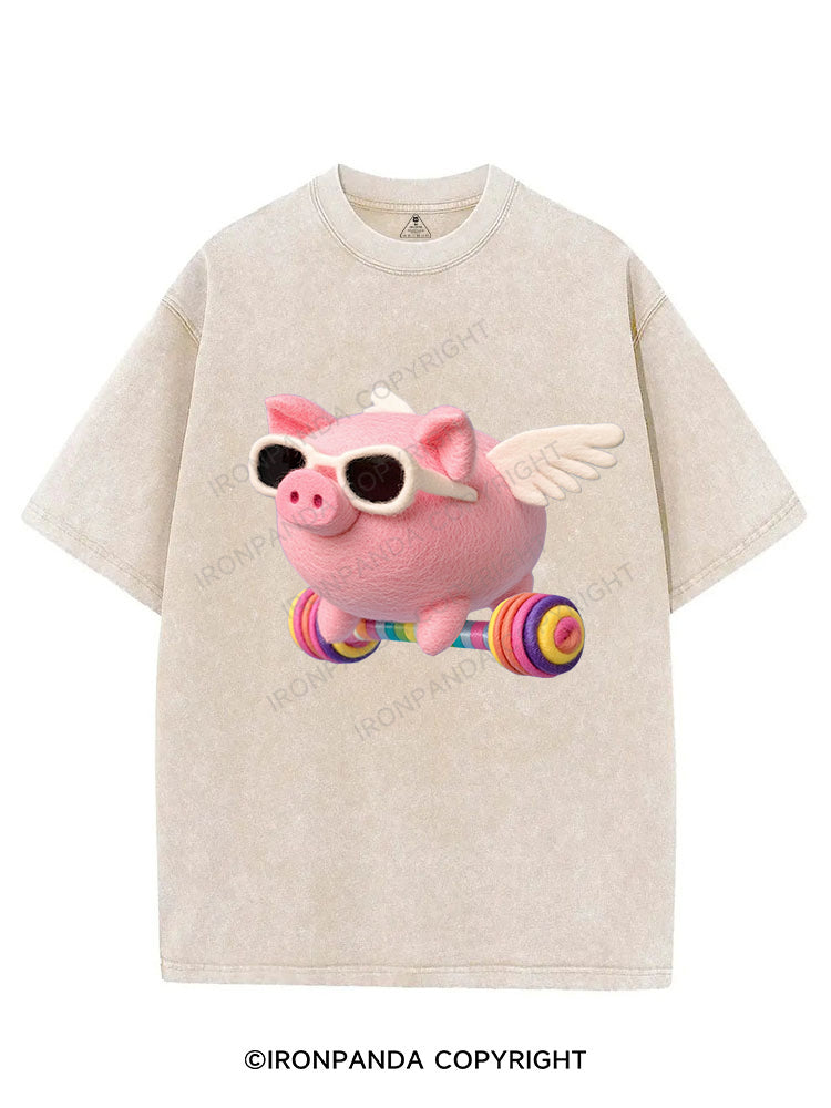 LIFT HIGH, FLY HIGHER VINTAGE GYM SHIRT