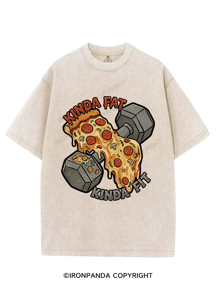 Kinda Fat Kinda Fit VINTAGE GYM SHIRT