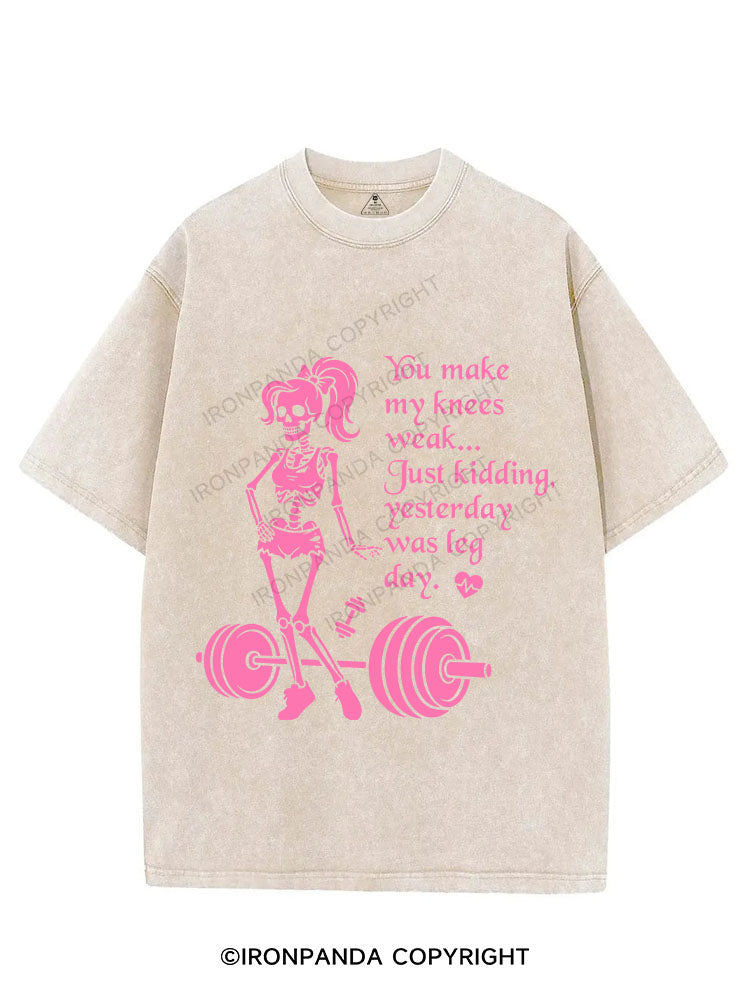 When Fitness Meets Flirt VINTAGE GYM SHIRT