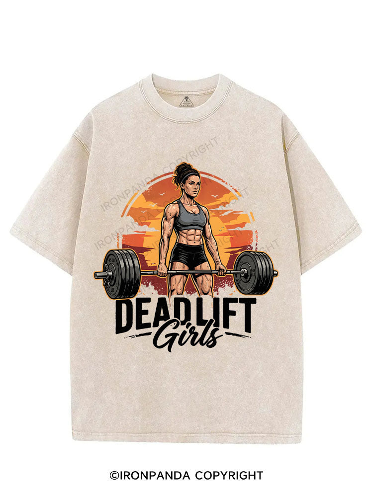 DEADLIFT GIRLS VINTAGE GYM SHIRT