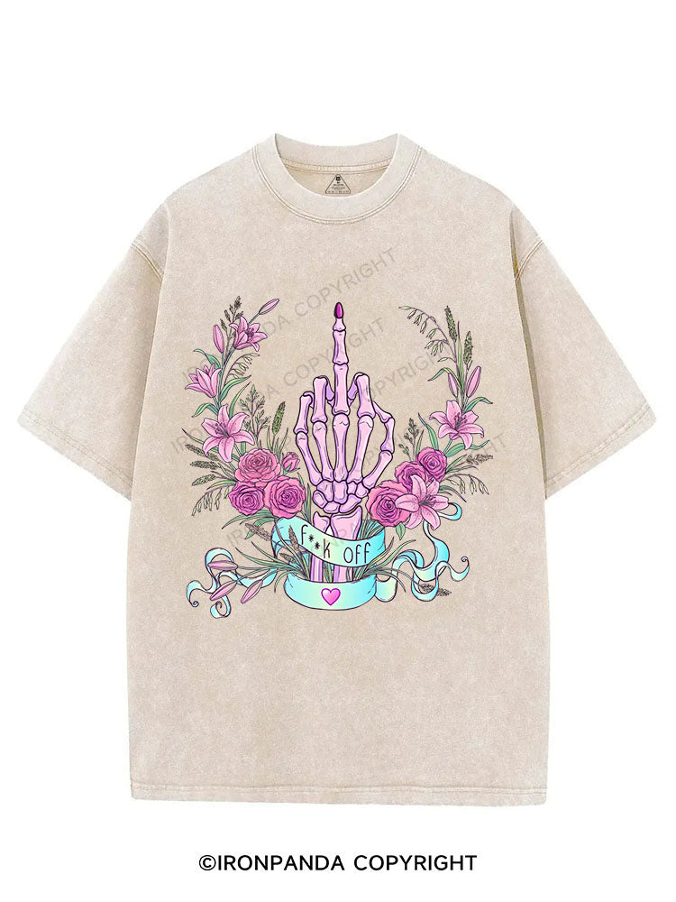 fuck off VINTAGE GYM SHIRT