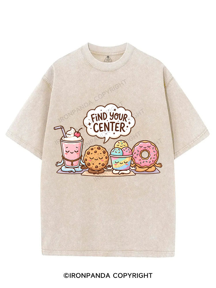 Find Your Center VINTAGE GYM SHIRT