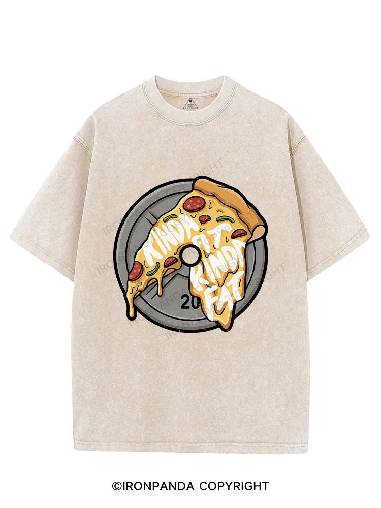 Kinda Fat Kinda Fit VINTAGE GYM SHIRT