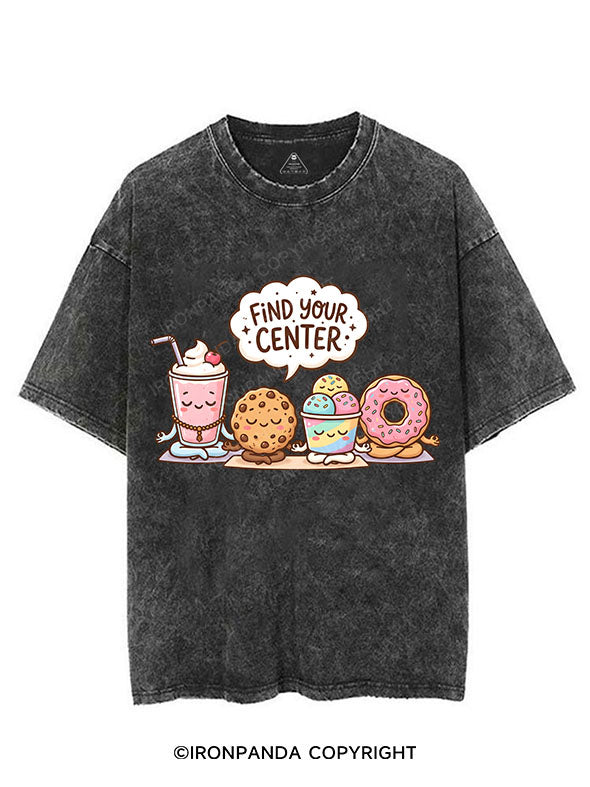 Find Your Center VINTAGE GYM SHIRT