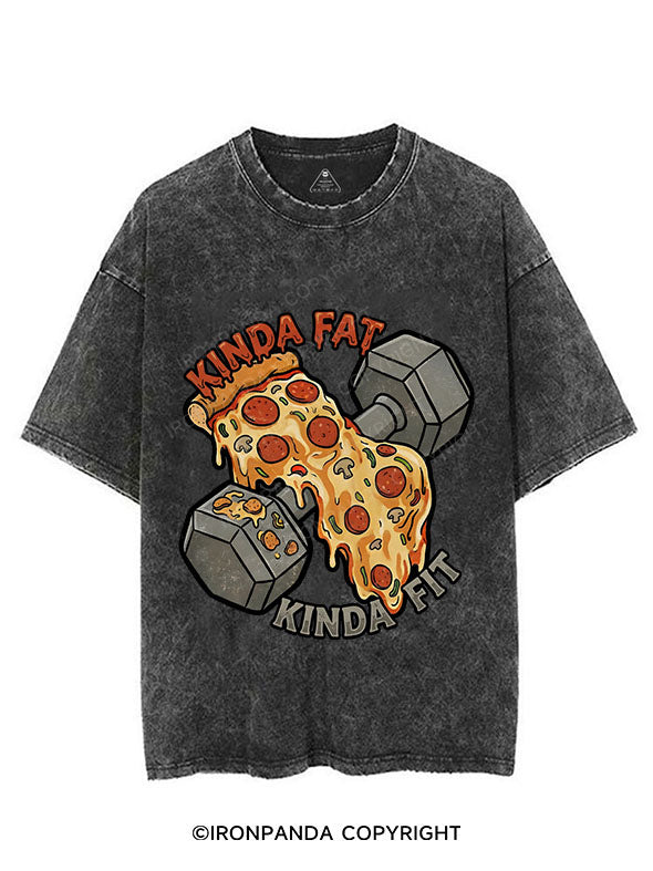 Kinda Fat Kinda Fit VINTAGE GYM SHIRT