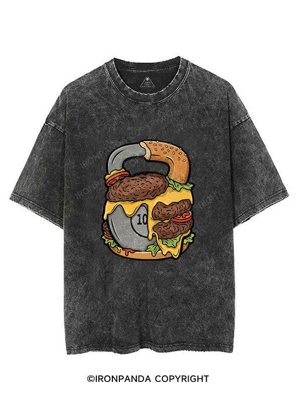 Kinda Fit Kinda Hungry VINTAGE GYM SHIRT