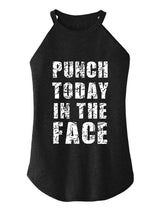 Punch Today In The Face TRI ROCKER COTTON TANK