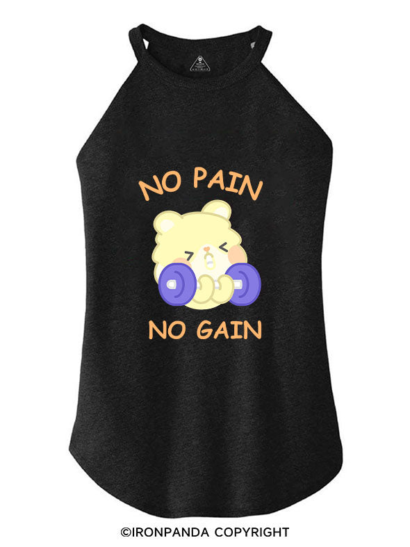 NO PAIN NO GAIN ROCKER COTTON TANK