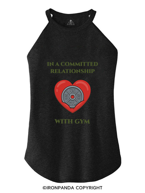 IN A COMMITTED WITH GYM ROCKER COTTON TANK