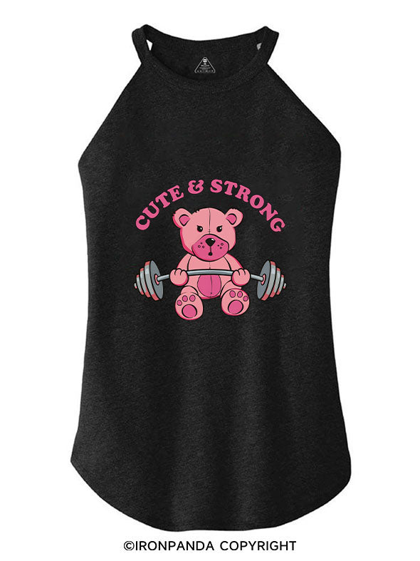 CUTE & STRONG ROCKER COTTON TANK