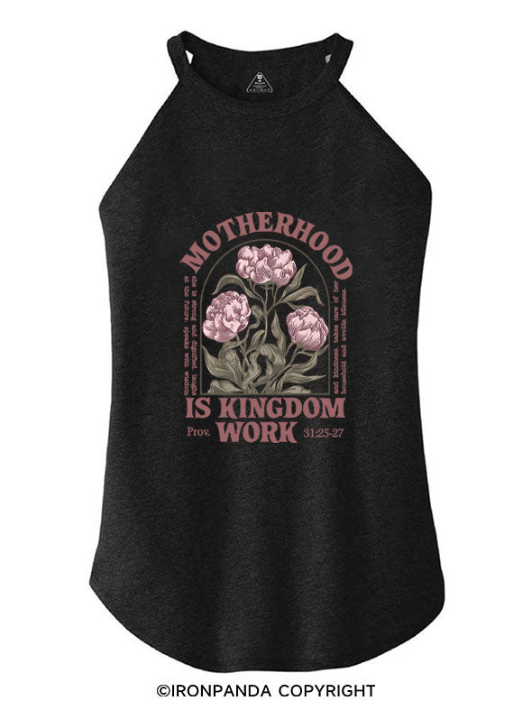 MOTHERHOOD IS KINGDOM WORK ROCKER COTTON TANK