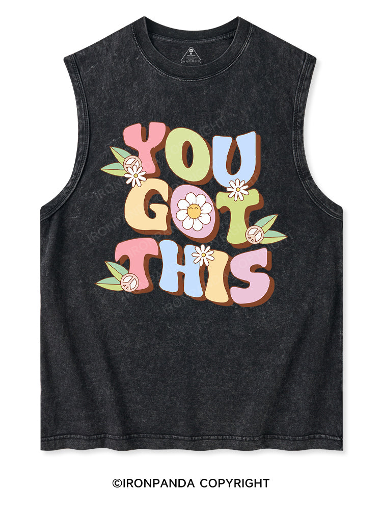 YOU GOT THIS Washed Tank