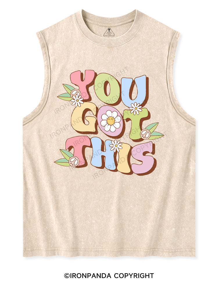 YOU GOT THIS Washed Tank