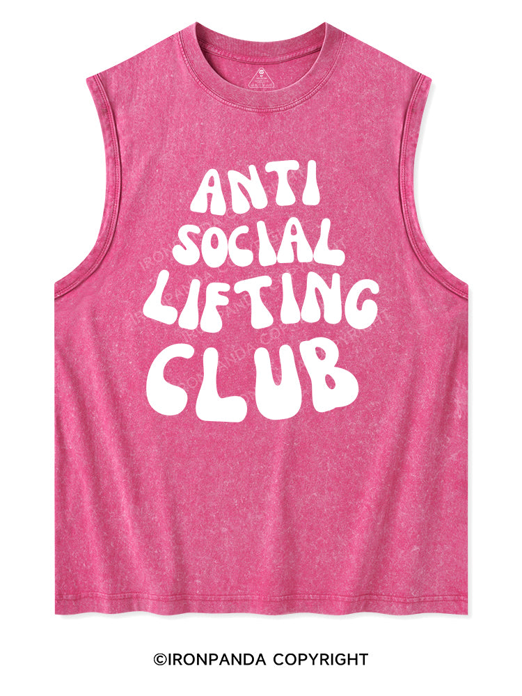 ANTI SOCIAL LIFTING CLUB Washed Tank