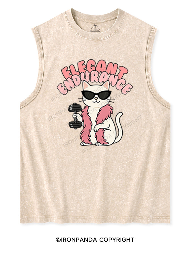 ELEGANT ENDURANCE Washed Tank