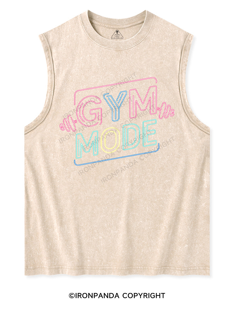 GYM MODE Washed Tank