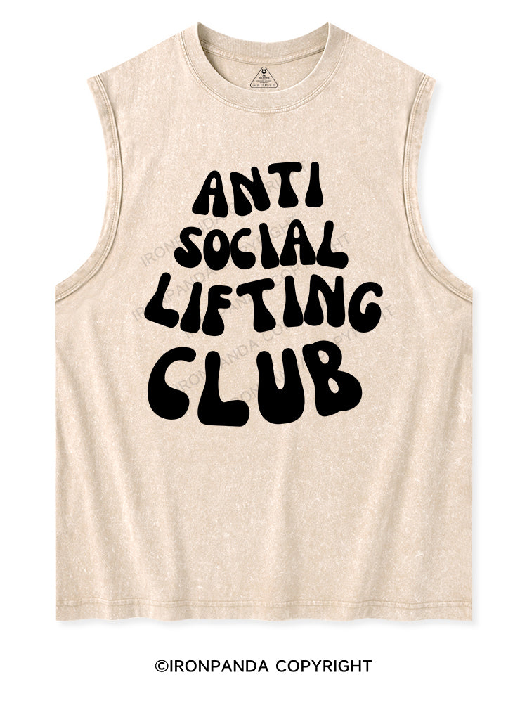 ANTI SOCIAL LIFTING CLUB Washed Tank