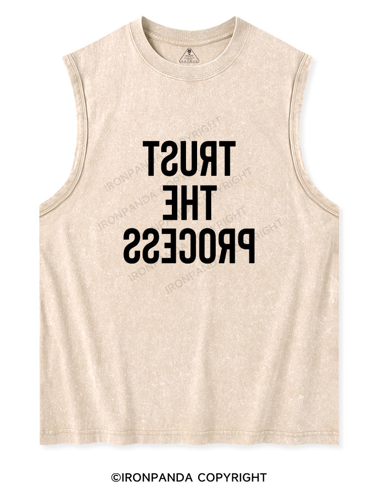 TRUST THE PROCESS Washed Tank