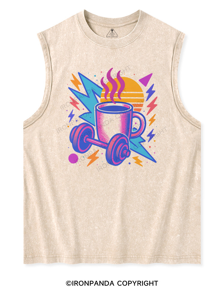 CAFFEINE GAINS Washed Tank