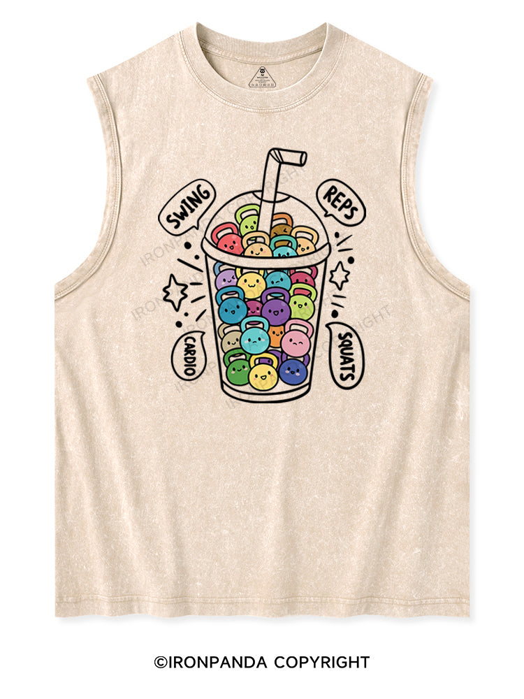 Fuel Your Strength Washed Tank