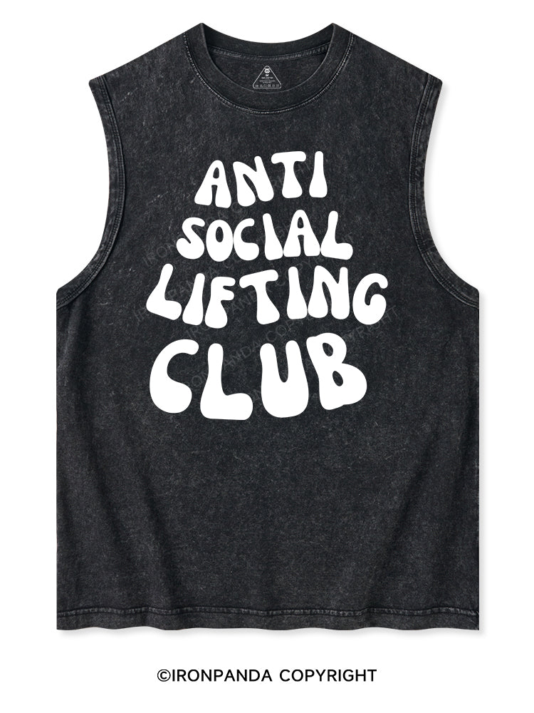 ANTI SOCIAL LIFTING CLUB Washed Tank