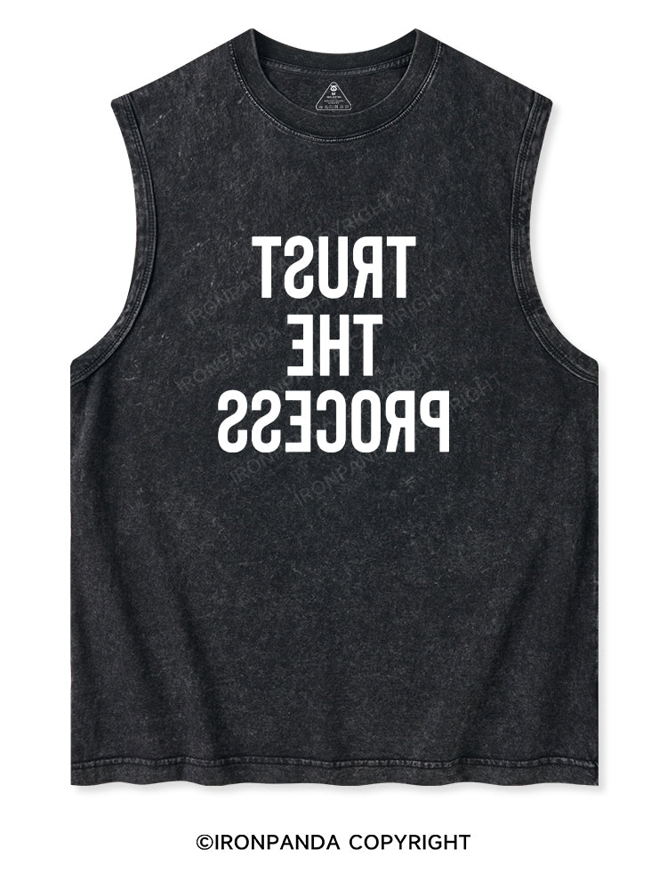 TRUST THE PROCESS Washed Tank