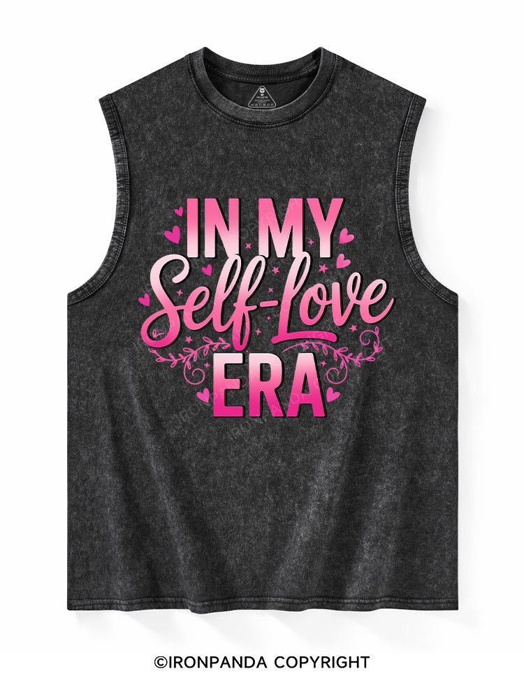 In my self love era Washed Tank