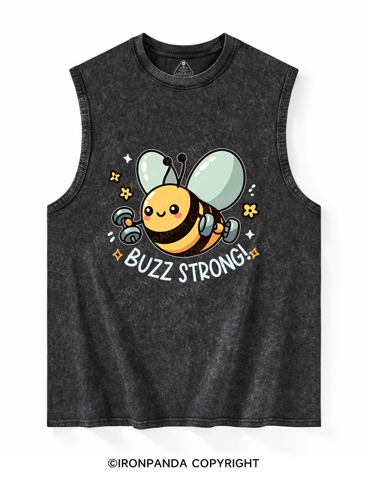 Buzz Strong! Washed Tank